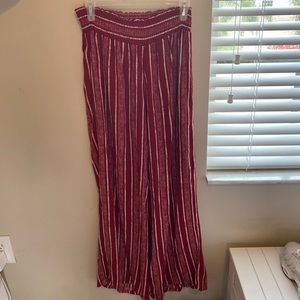 Women’s striped flow beach pants